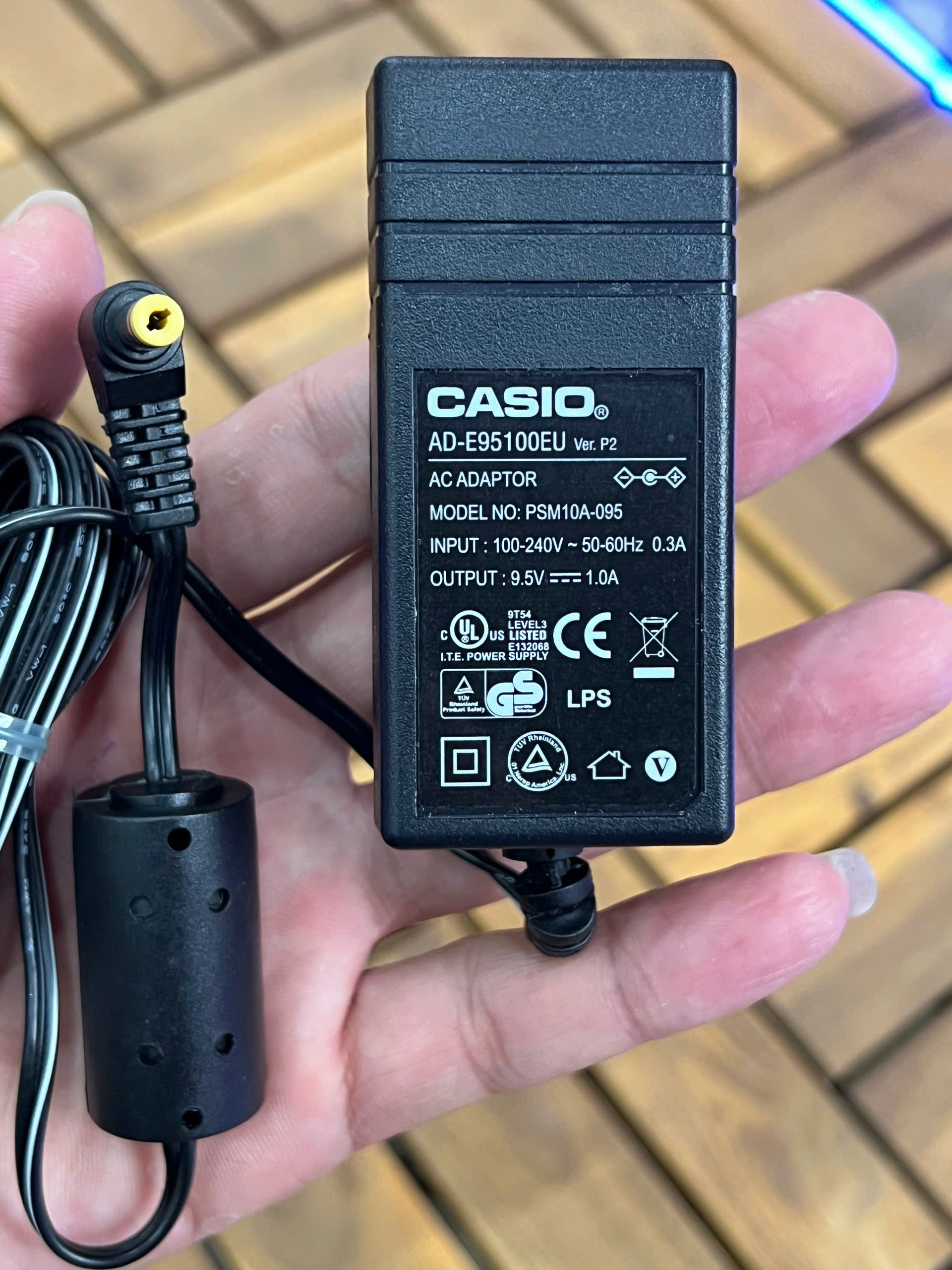 Sạc Nguồn 9.5v Cho Ctk-4200 Đàn Casio