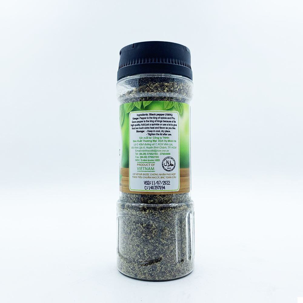 Tiêu đen xay Phú Quốc Minh Hà 100g