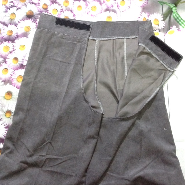Quần váy chống nắng kaki nhung