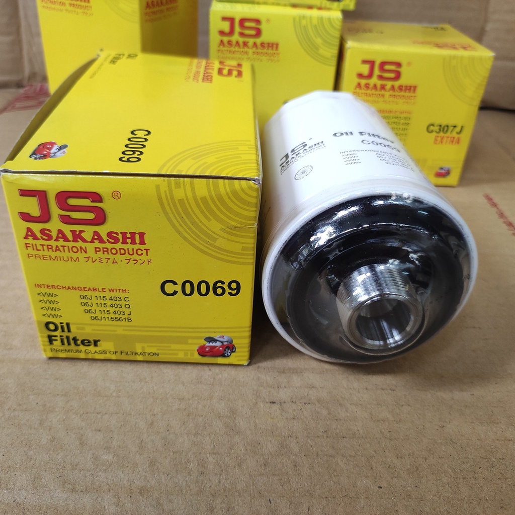 Lọc nhớt Audi TT 2007-2014 JS Asakashi