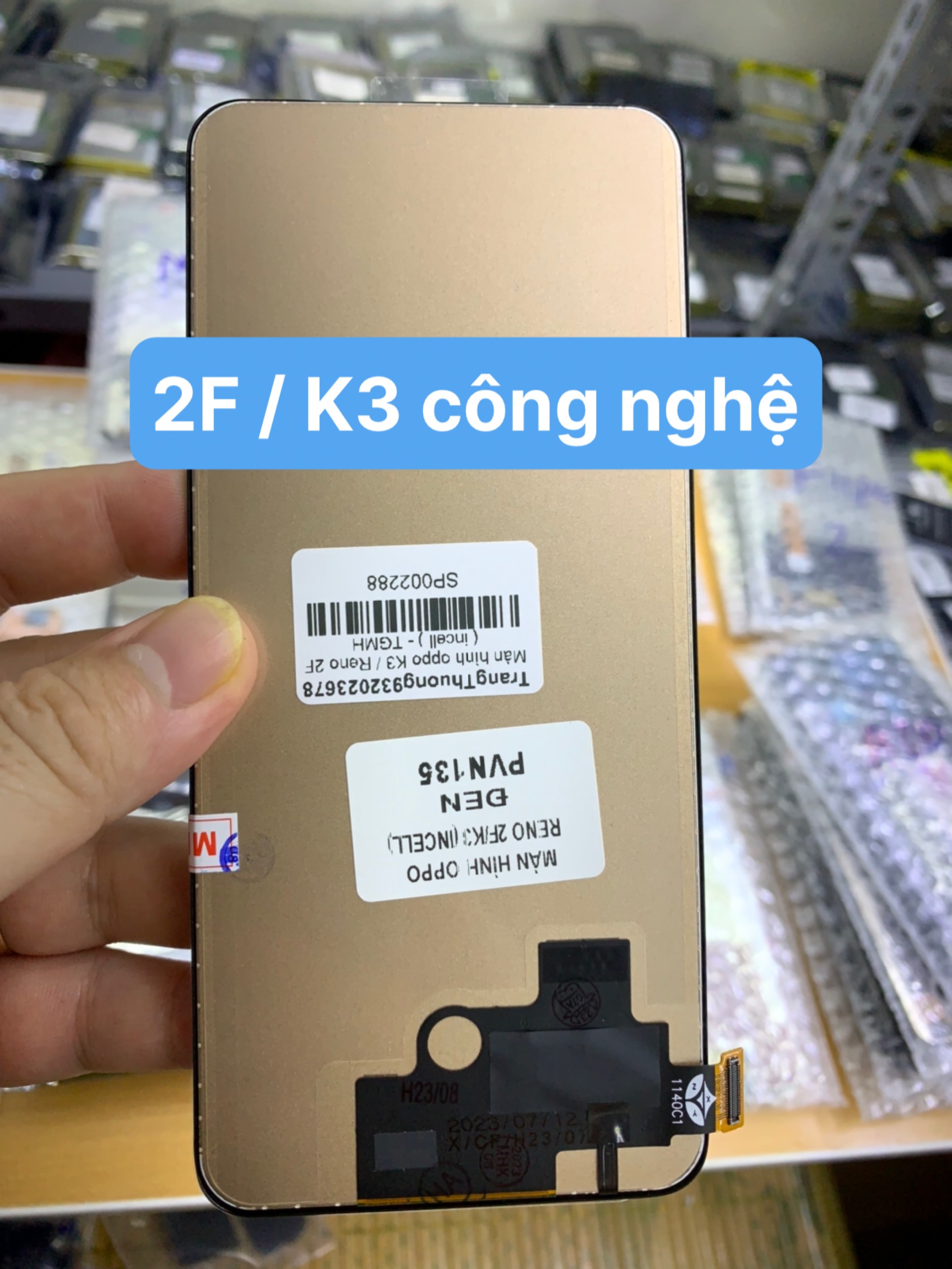 Màn hình oppo k3 / reno 2f / reno 2 z / realme x / tặng kèm theo 1 tuýp keo