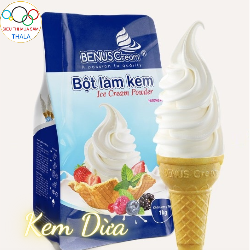 Bột làm kem nhiều vị