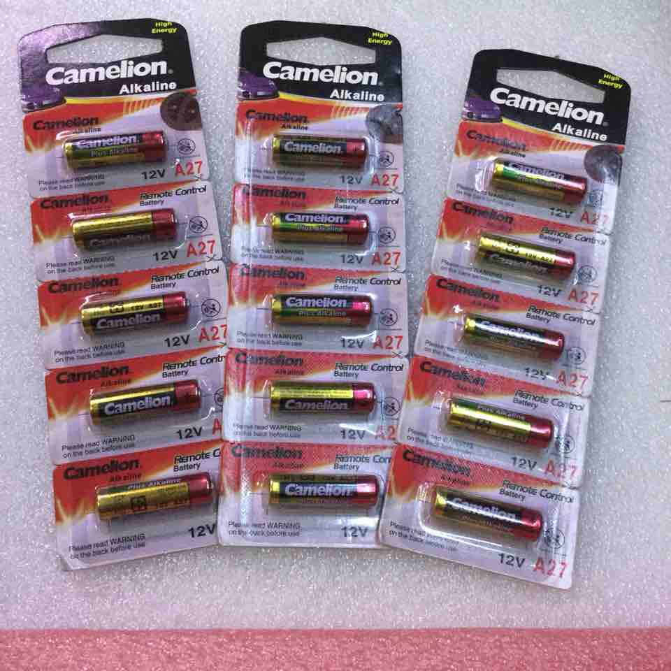 1 vỉ pin Camelion 12 v -A27 loại nhỏ cho điều khiển