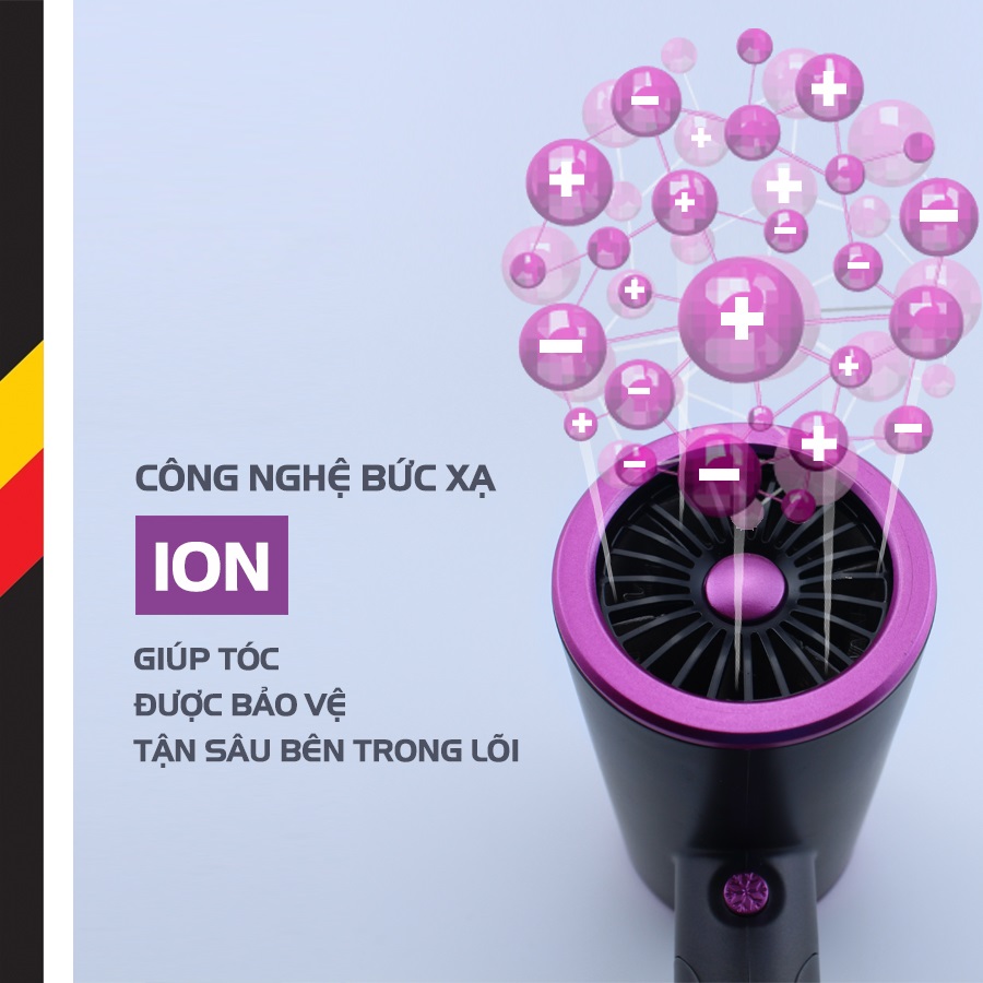 Máy sấy tóc Kalpen HDK-3601 1800W