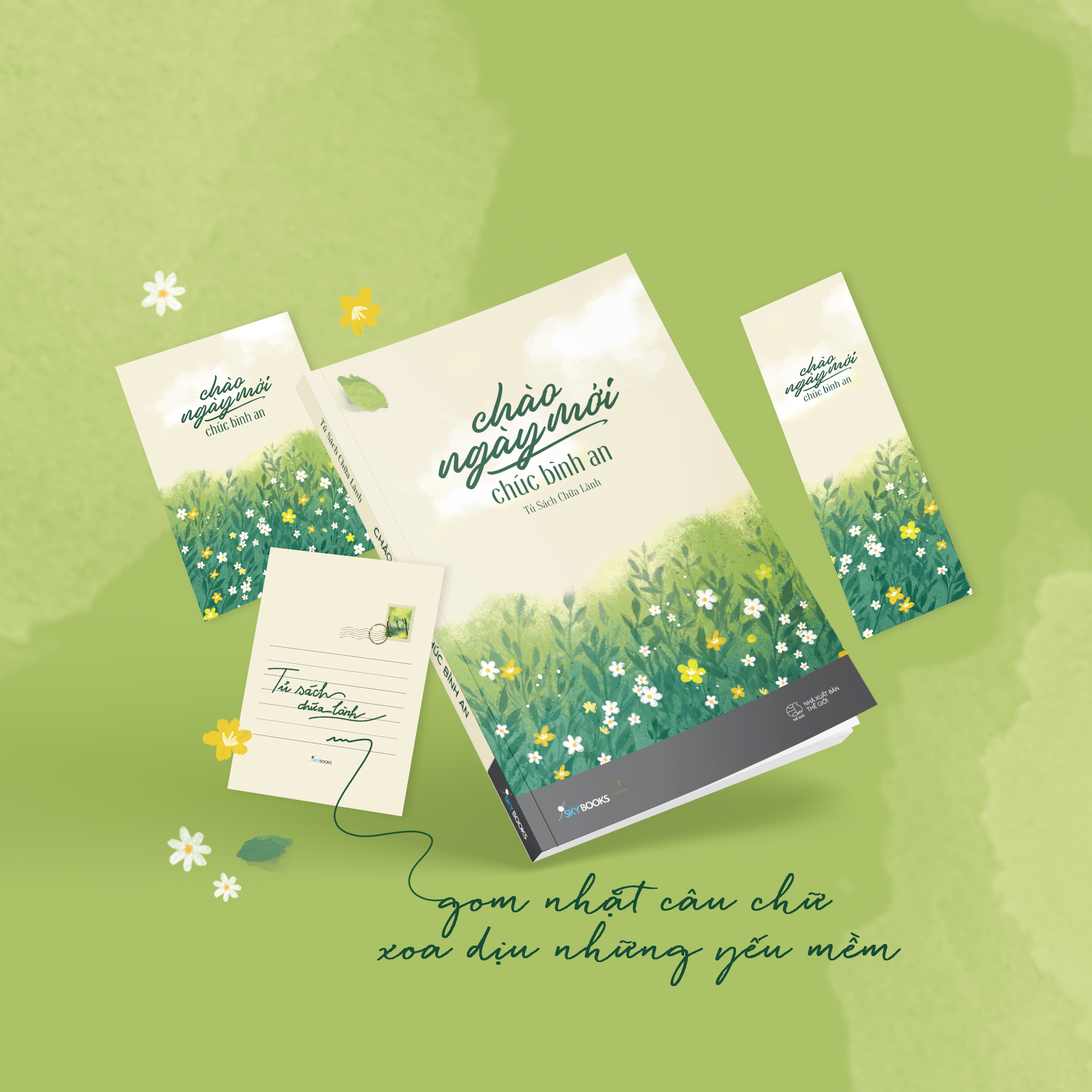 Sách - Chào ngày mới, chúc bình an (KÈM POSTCARD, BOOKMARK)