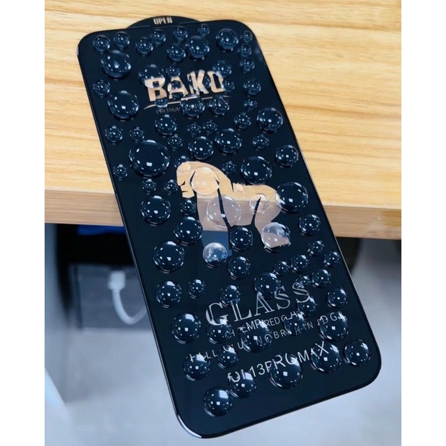 Cường Lực IPHONE Full Màn - Chống Bụi Màn Loa - BAIKO KINGKONG