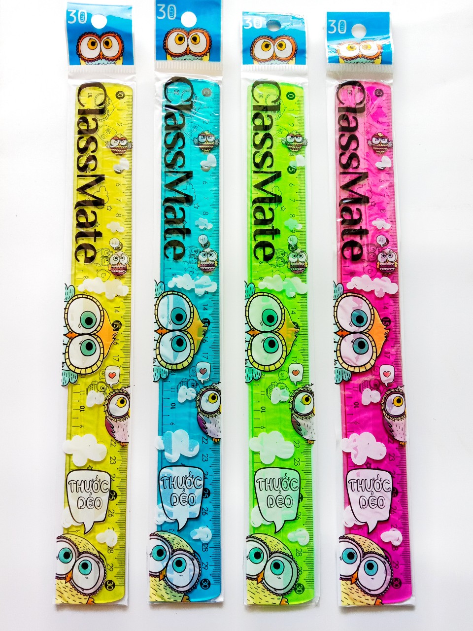 Thước Kẻ Loại Dẻo 30 cm CLASSMATE CL-FR300