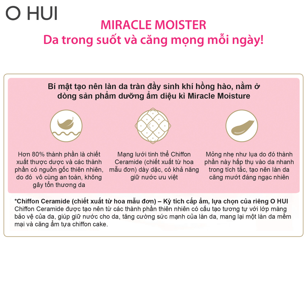 Tinh chất siêu cấp ẩm OHUI Miracle Moisture Ampoule 777 (7x7ml)