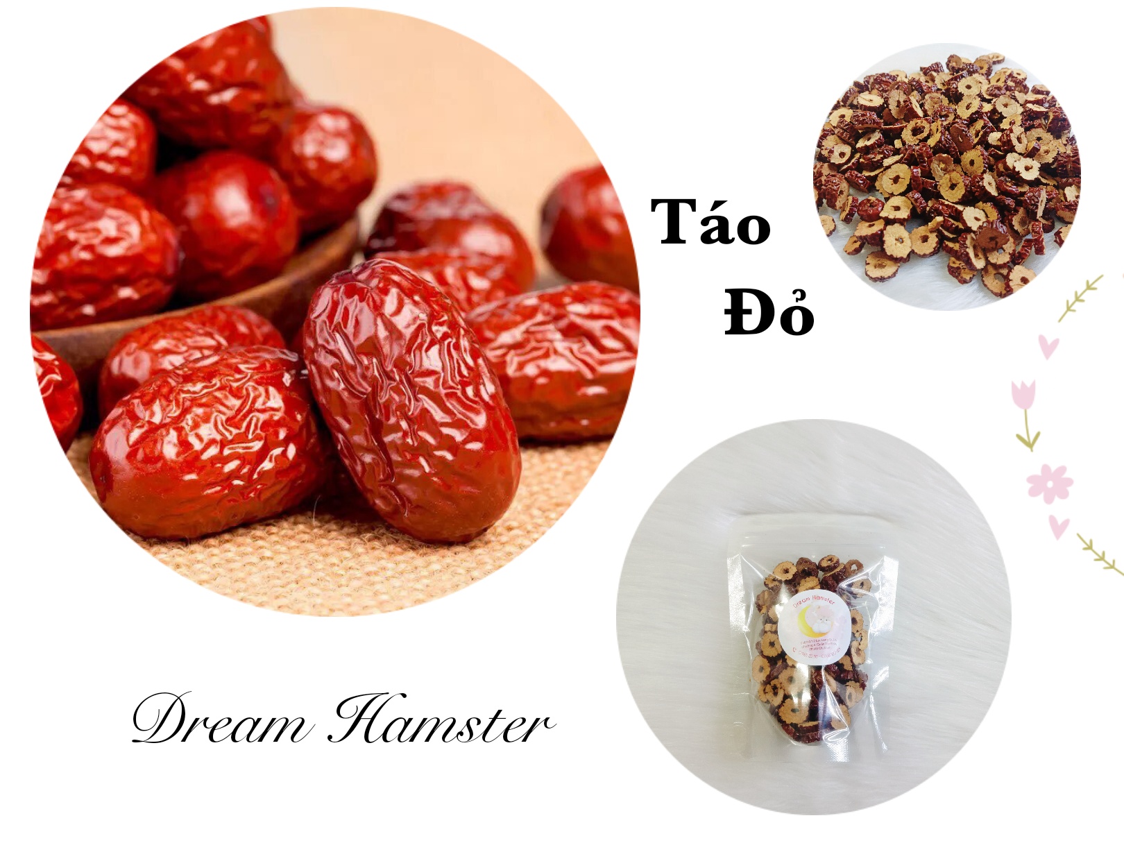 Táo đỏ bổ dưỡng cho Hamster