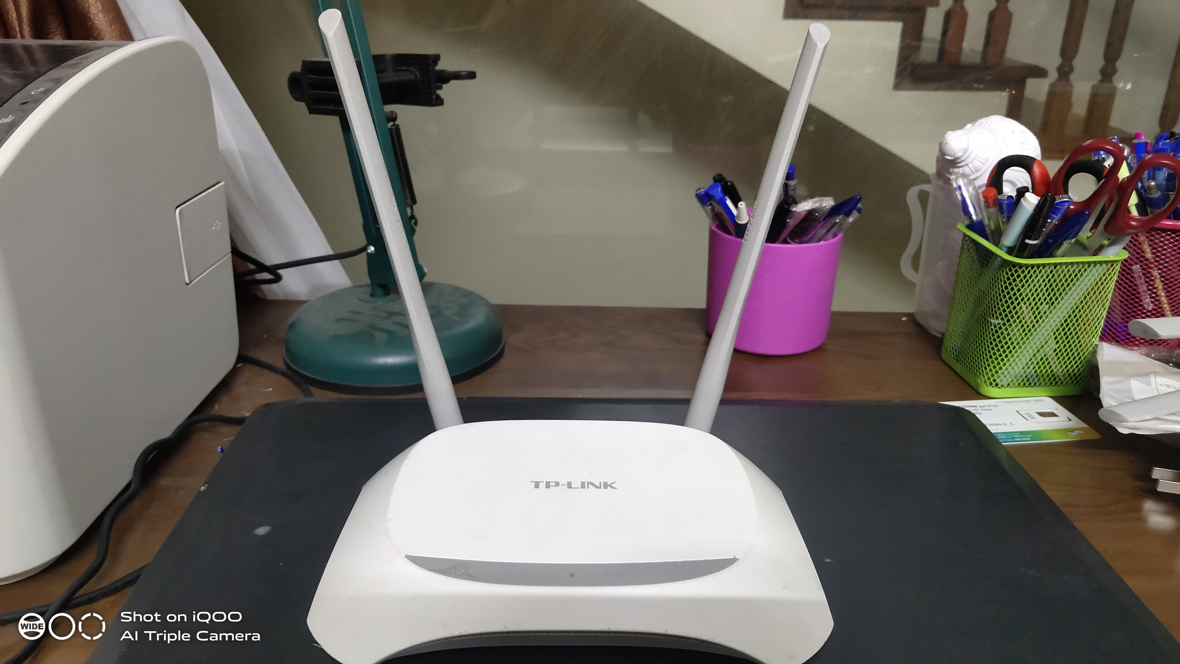 Bộ phát wifi router tp-link tl-wr842n 2 râu chuẩn n 300m