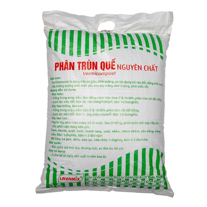 Phân trùn quế LAVAMIX nguyên chất - 2kg