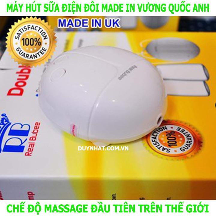 MÁY HÚT SỮA REAL BUBEE UK - DỤNG CỤ HÚT SỮA