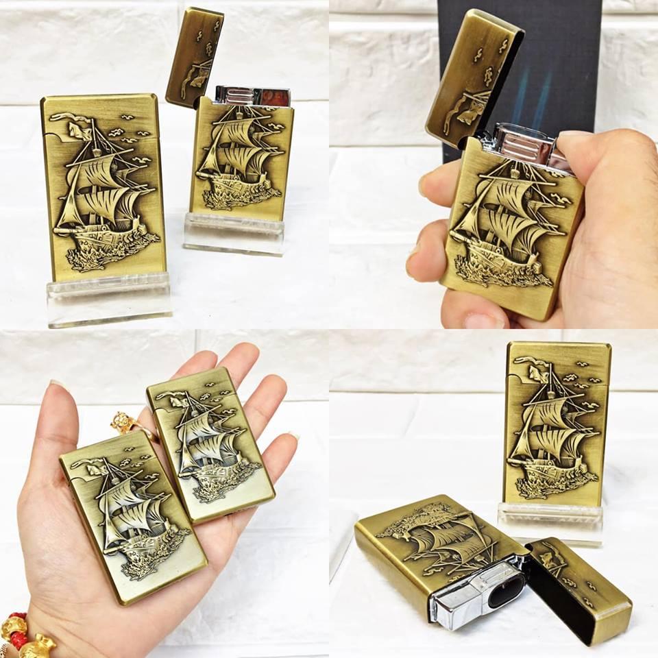 Bật Lửa Khò 2 tia Hình Thuyền Thuận Buồm Xuôi Gió