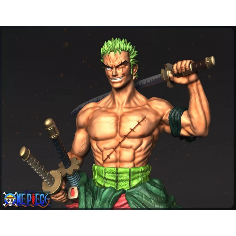 File in 3D RORONOA ZORO ONE PIECE - Manga