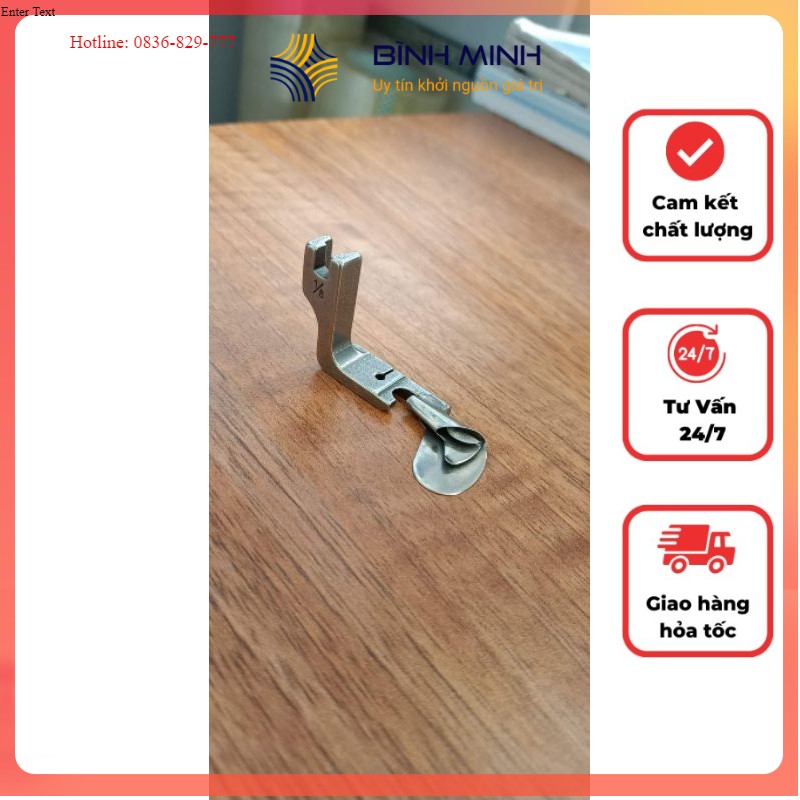 Chân vịt cuốn biên máy may công nghiêp