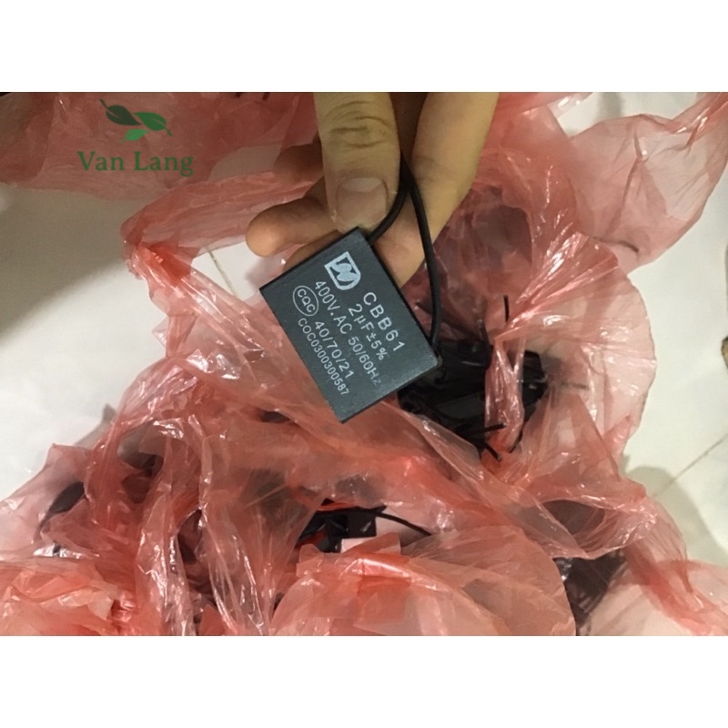 Tụ quạt điện 1,5uf 2uf 2,5uf 3uf 4uf