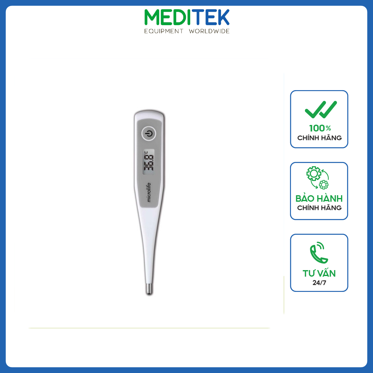 Nhiệt kế điện tử dạng bút Microlife MT 500