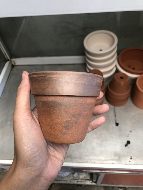chậu đất nung 8*9cm