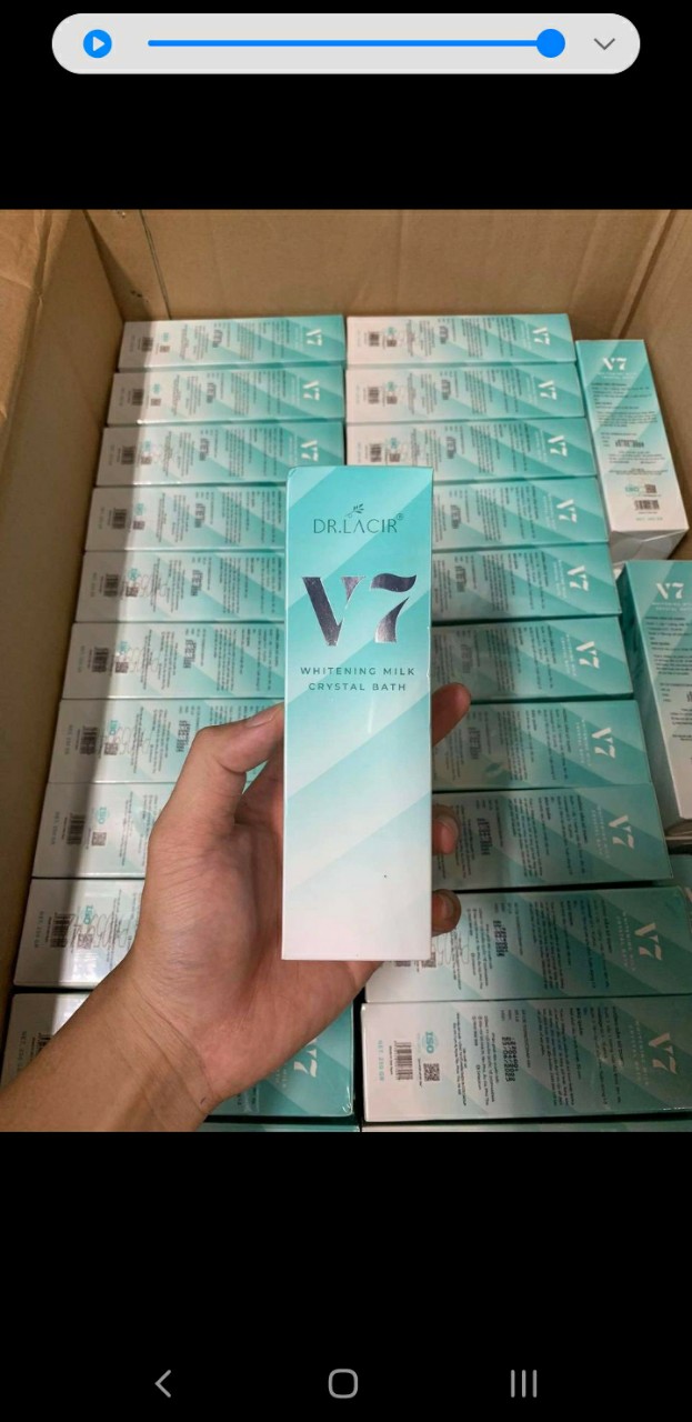 Tắm trắng khô V7 Lamer Dr Lacir