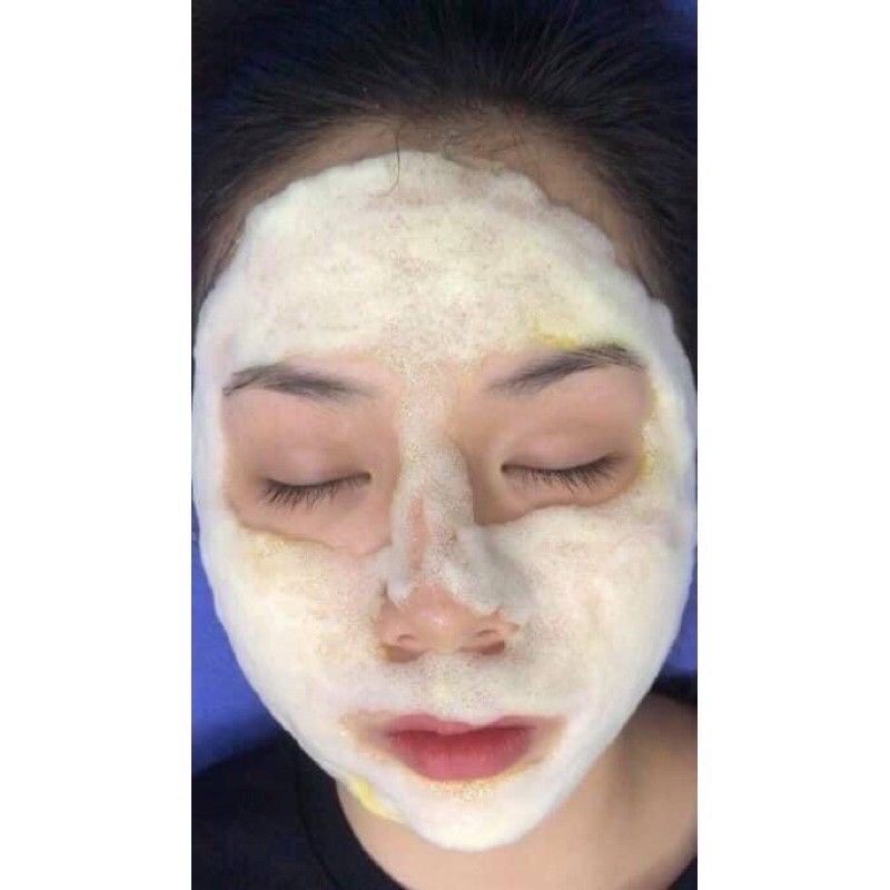 MẶT NẠ thải độc - Detox nghệ SỦI BỌT thải độc cho da