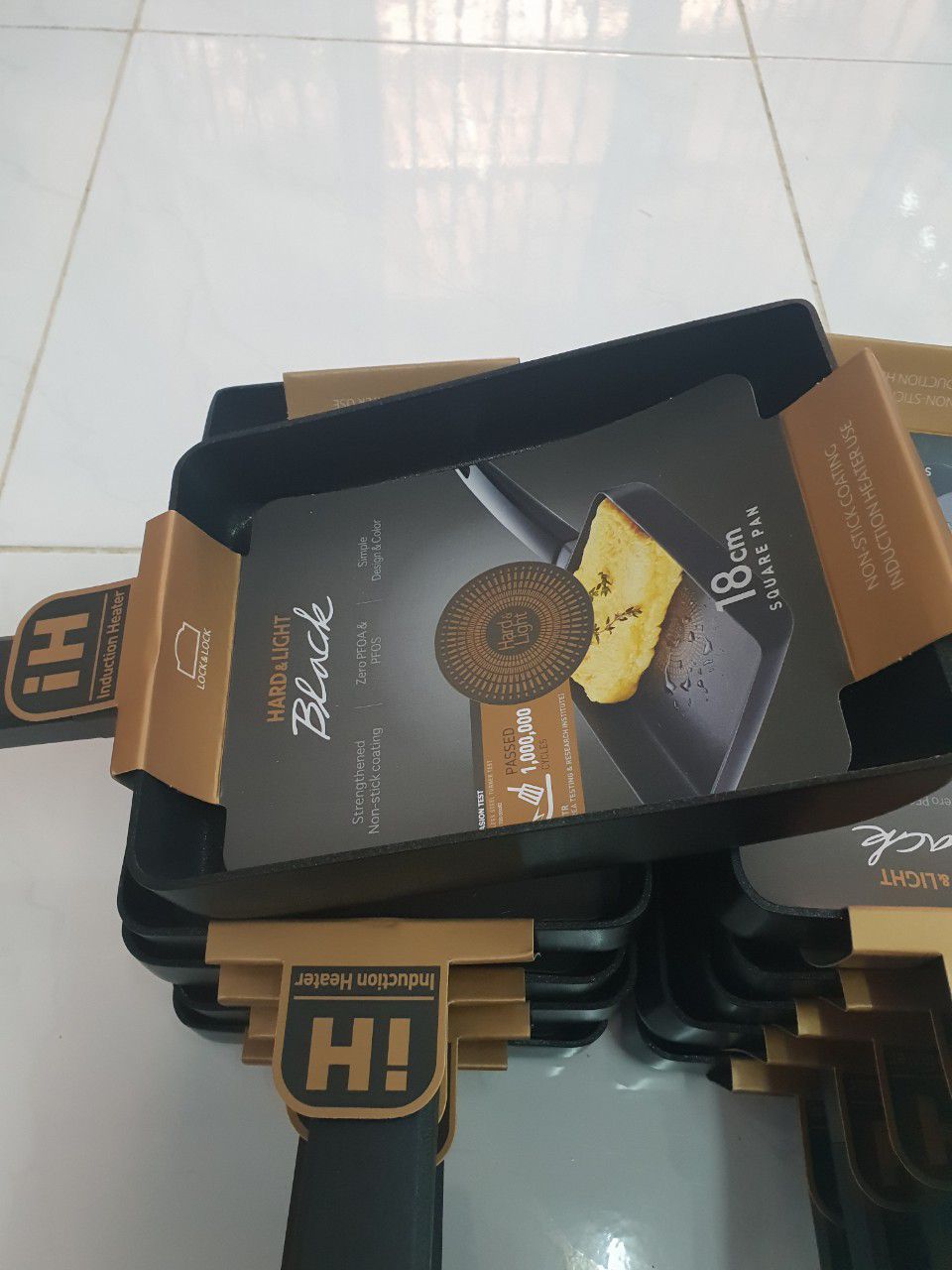[HCM]Chảo vuông chiên trứng Lock&Lock 18cm