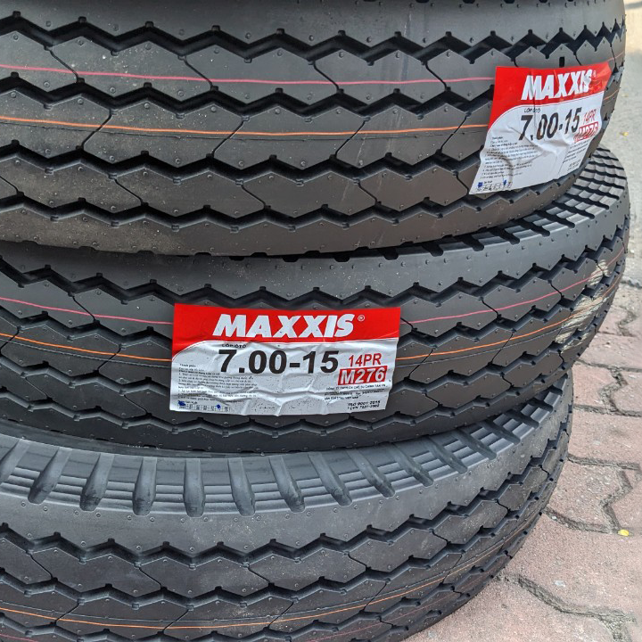 Lốp Maxxis 700-15 M276 14PR gai XUÔI