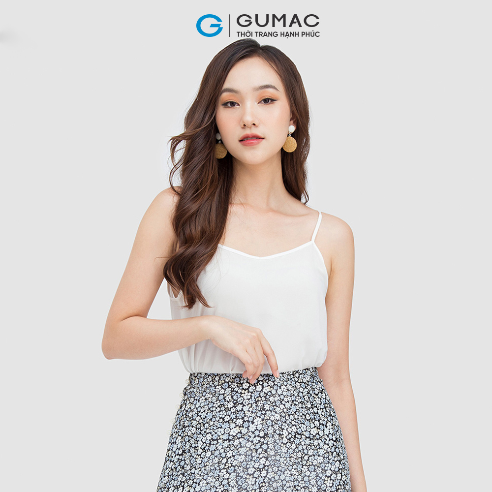 [15 - 17.5 | TẶNG QUÀ đơn từ 499K] Áo 2 dây cơ bản GUMAC AC06029
