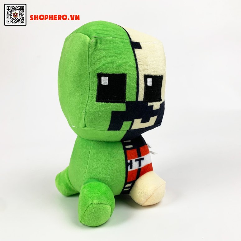 Gấu bông minecraft creeper anatomy chibi