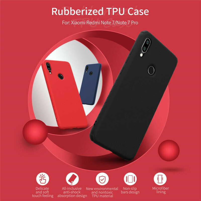 Ốp Lưng Xiaomi Redmi Note 7 Hiệu Nillkin Rubber Wrapped