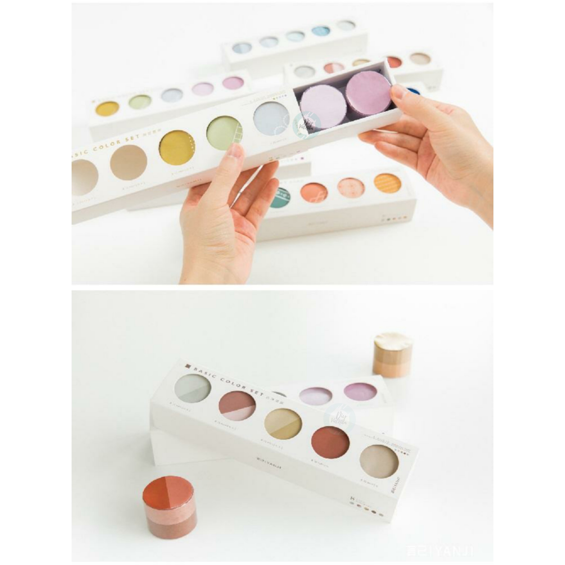 [HCM]BỘ BĂNG KEO BASIC COLOR