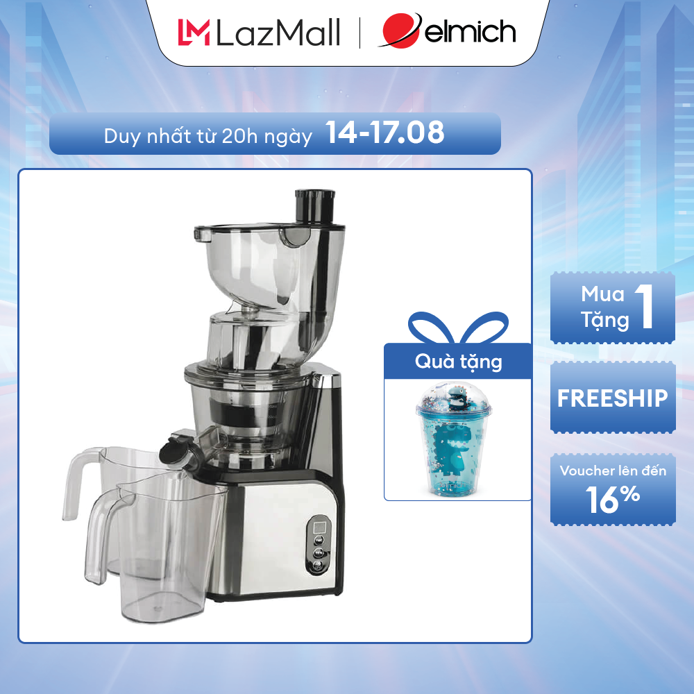 Máy ép chậm trái cây elmich jee-3898