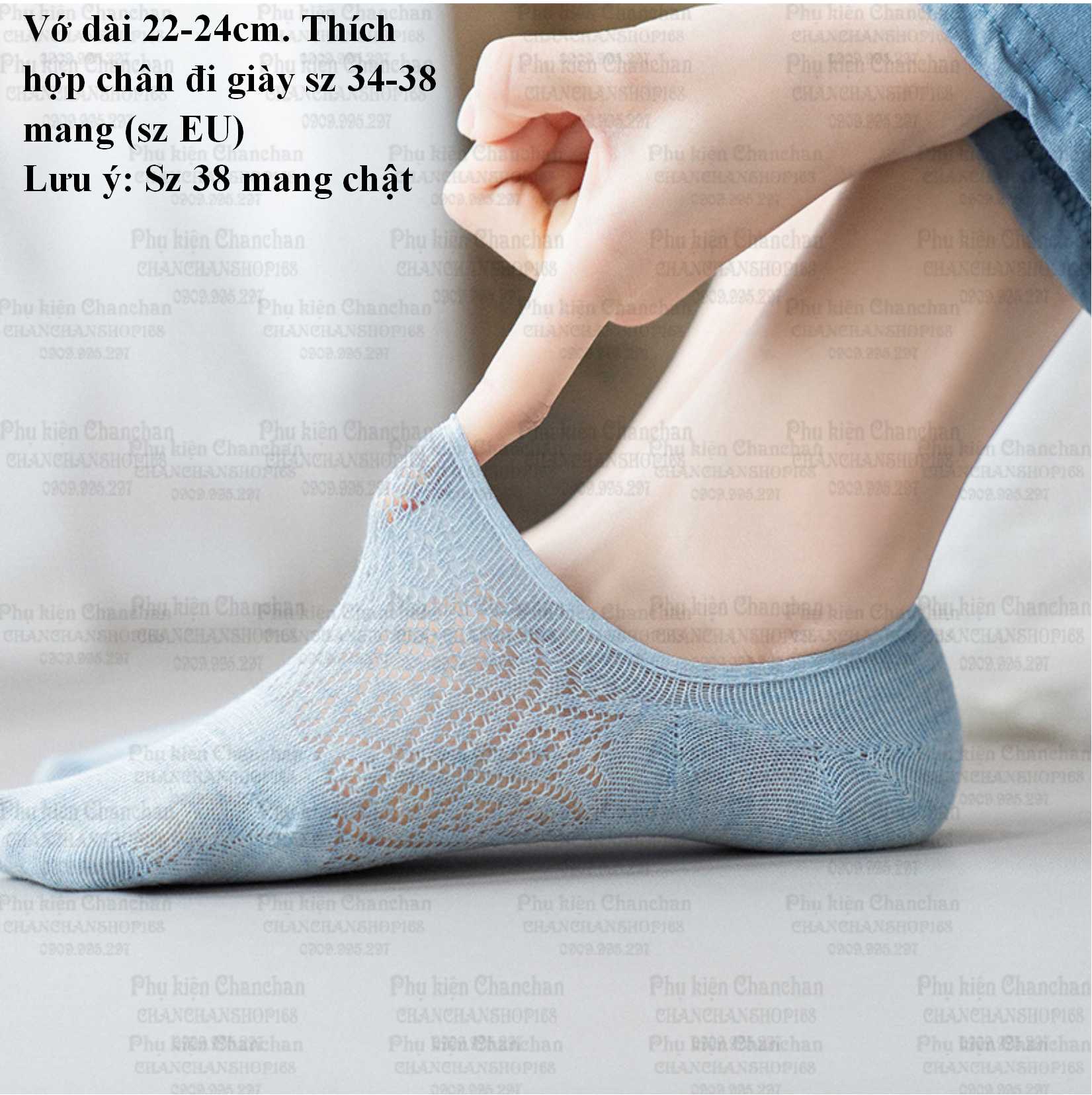 Vớ lười lưới ren sz Nữ - Mua 3 giảm 5%