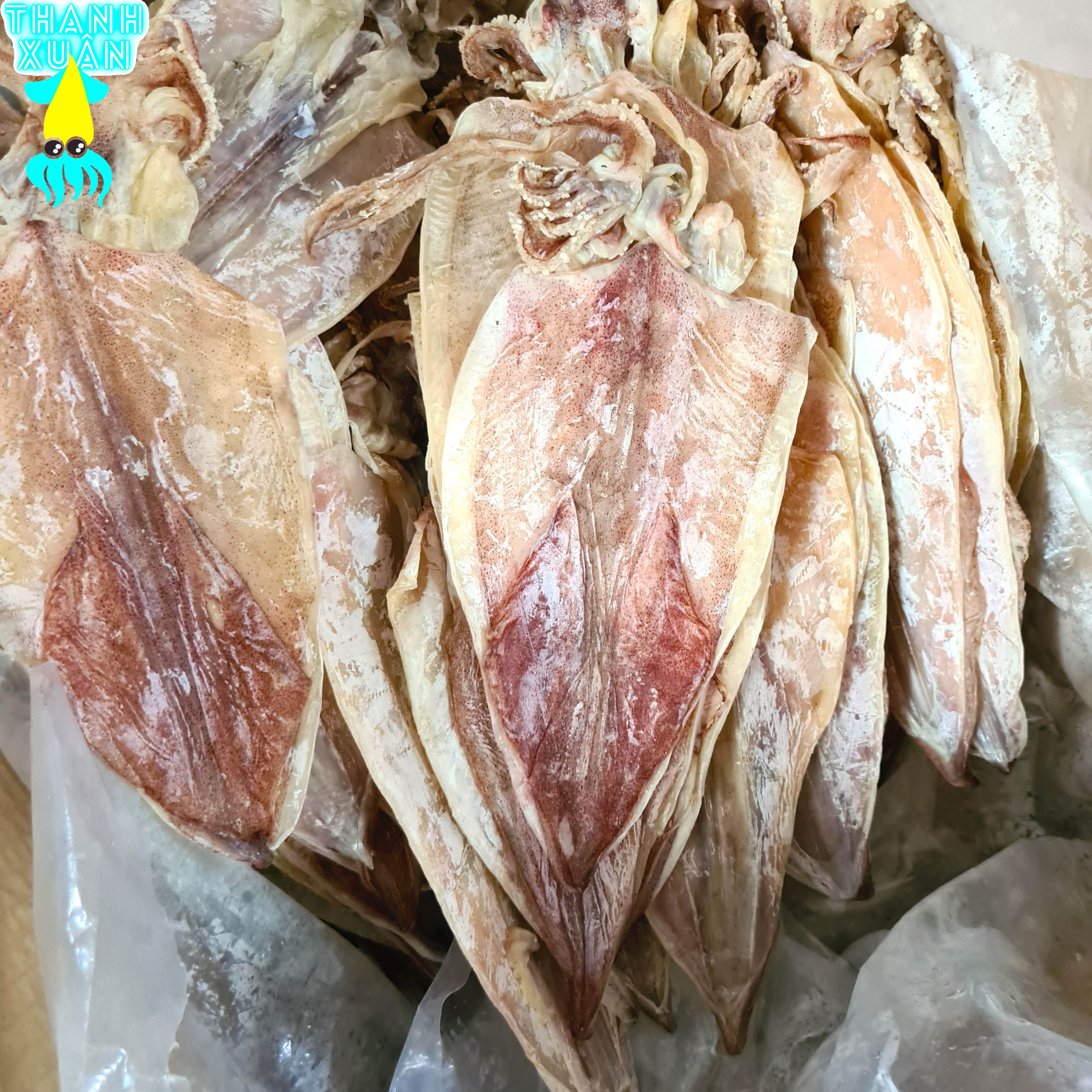 200gr Khô mực Quảng Ninh size 45-50 con/kg