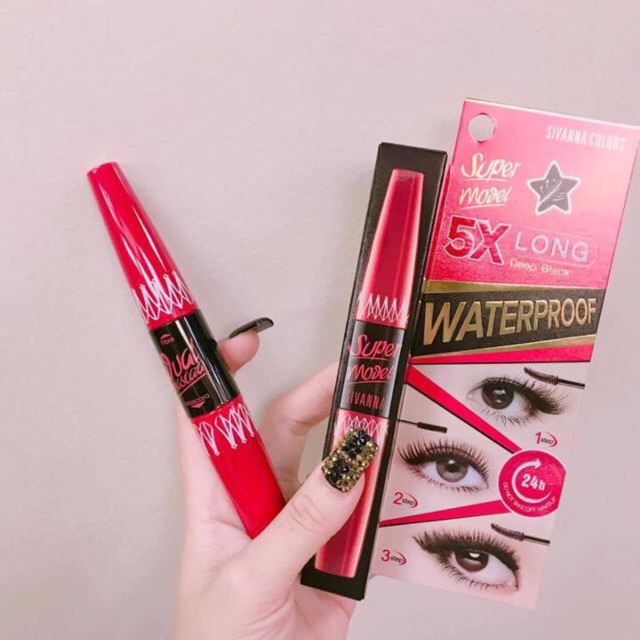 Maxcara 5x long chuẩn Thái Lan