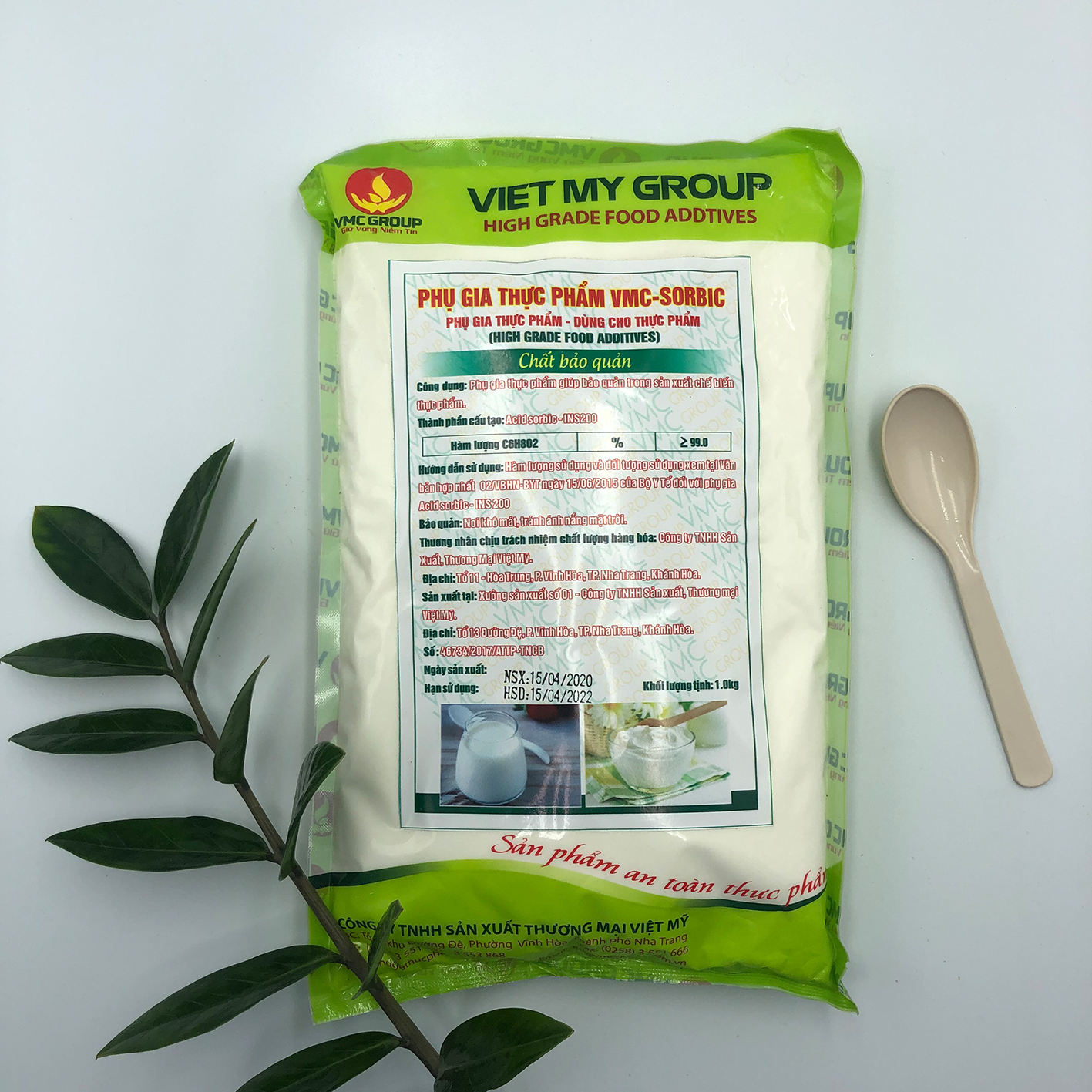 Bảo quản MỨT HOA QUẢ VMC Sorbic