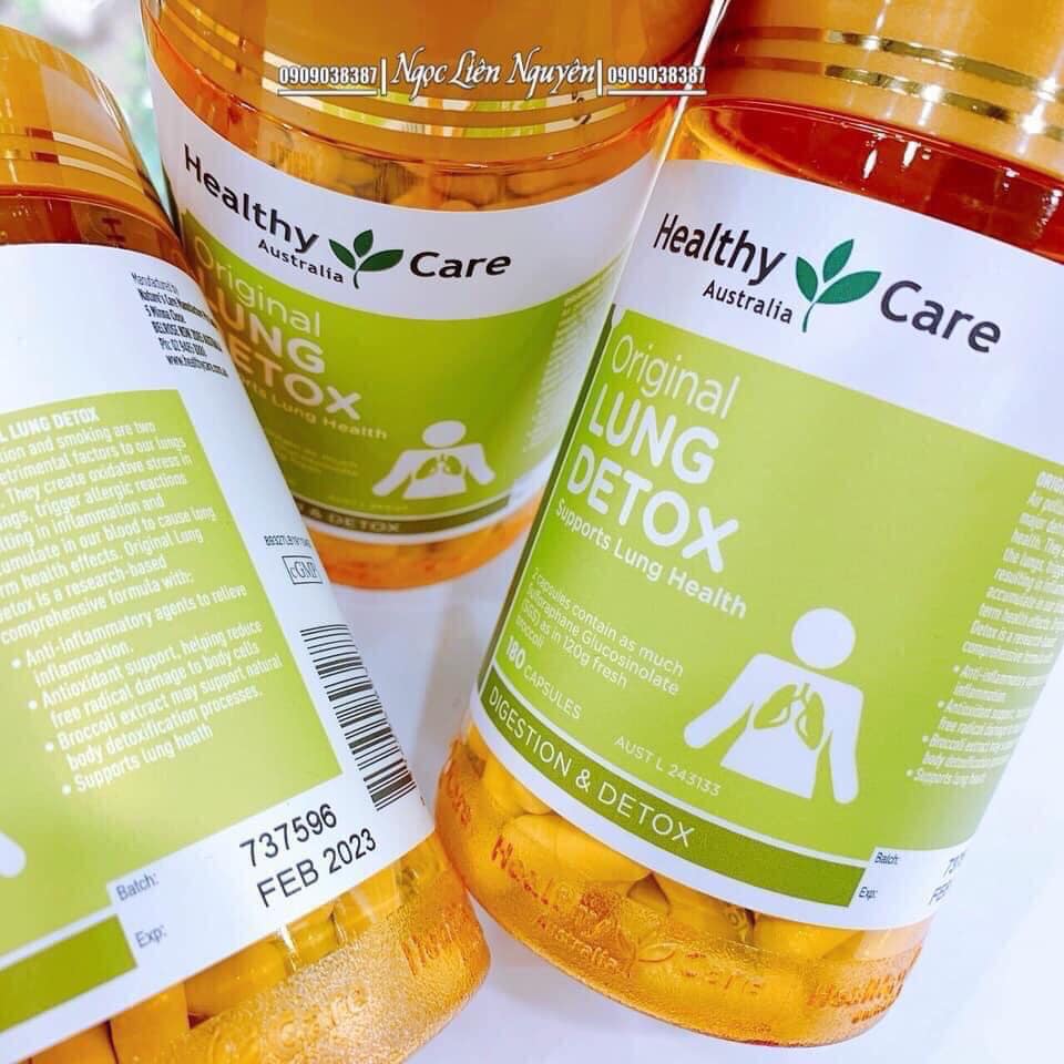 Thải độc phổi heathy care Lung Detox