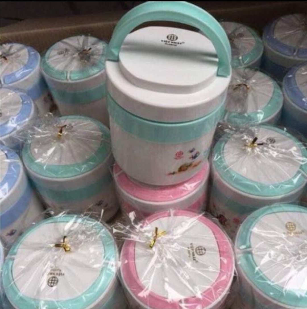 CẶP LỒNG GIỮ NHIỆT 1350ML 2 NGĂN VIỆT NHẬT