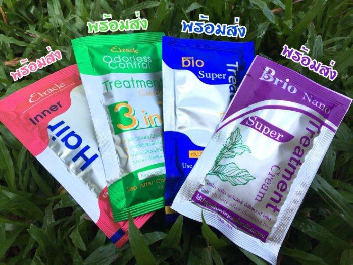 [HCM]Combo 5 Gói Ủ Tóc Bio Super Treatment 30ml Thái Lan ( Xanh lá cây)