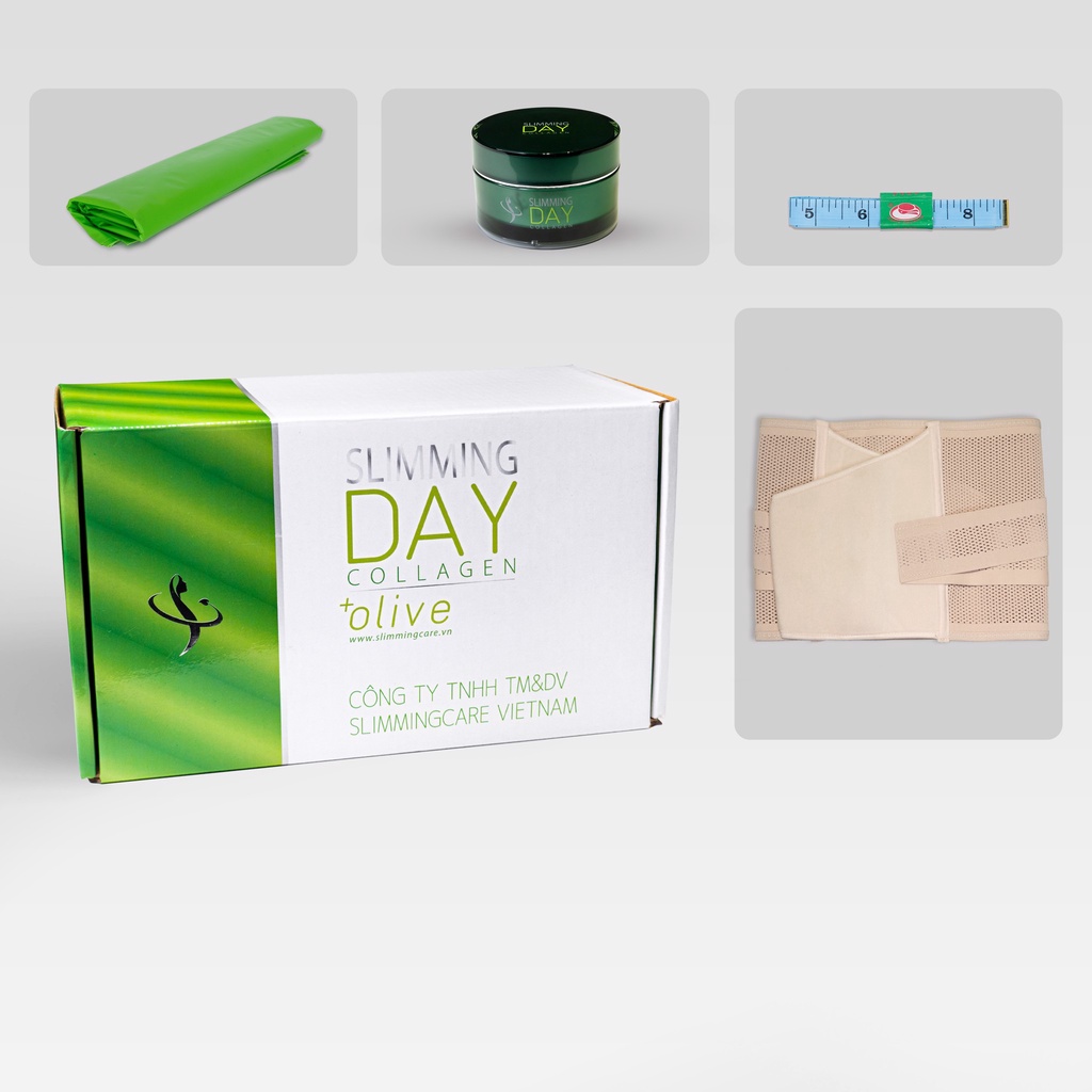 Kem tan mỡ SLimming Collagen mờ rạn