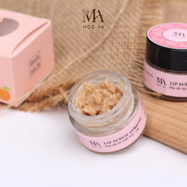 Combo Tẩy Da Chết - Dưỡng Hồng Môi Mộc An