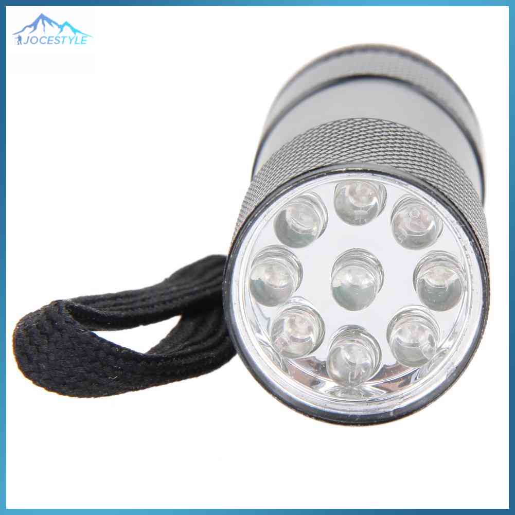 [cheerfulhigh] 9 ĐÈN LED Mini Tím Đèn Pin Đèn gồm Đèn (1 cái)-Quốc Tế-quốc tế