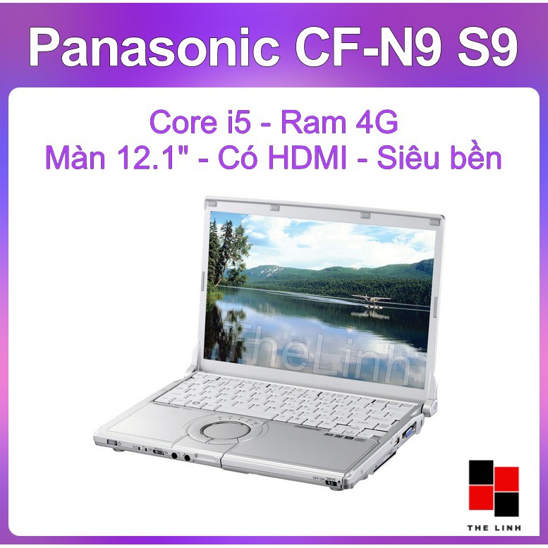 Laptop Panasonic CF-S9 S10 12.5 inch - Core i5 Có HDMI