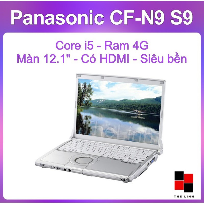 Laptop Panasonic CF-S9 S10 12.5 inch (có bản dùng ổ SSD) - Core i5 Có HDMI