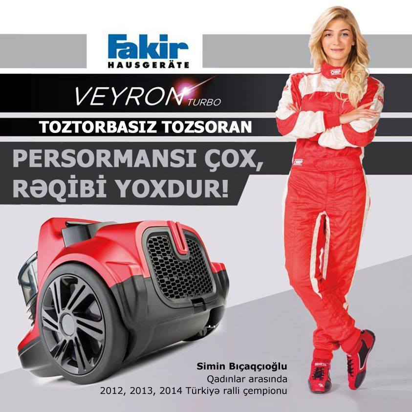 Máy hút bụi Fakir Veyron Turbo