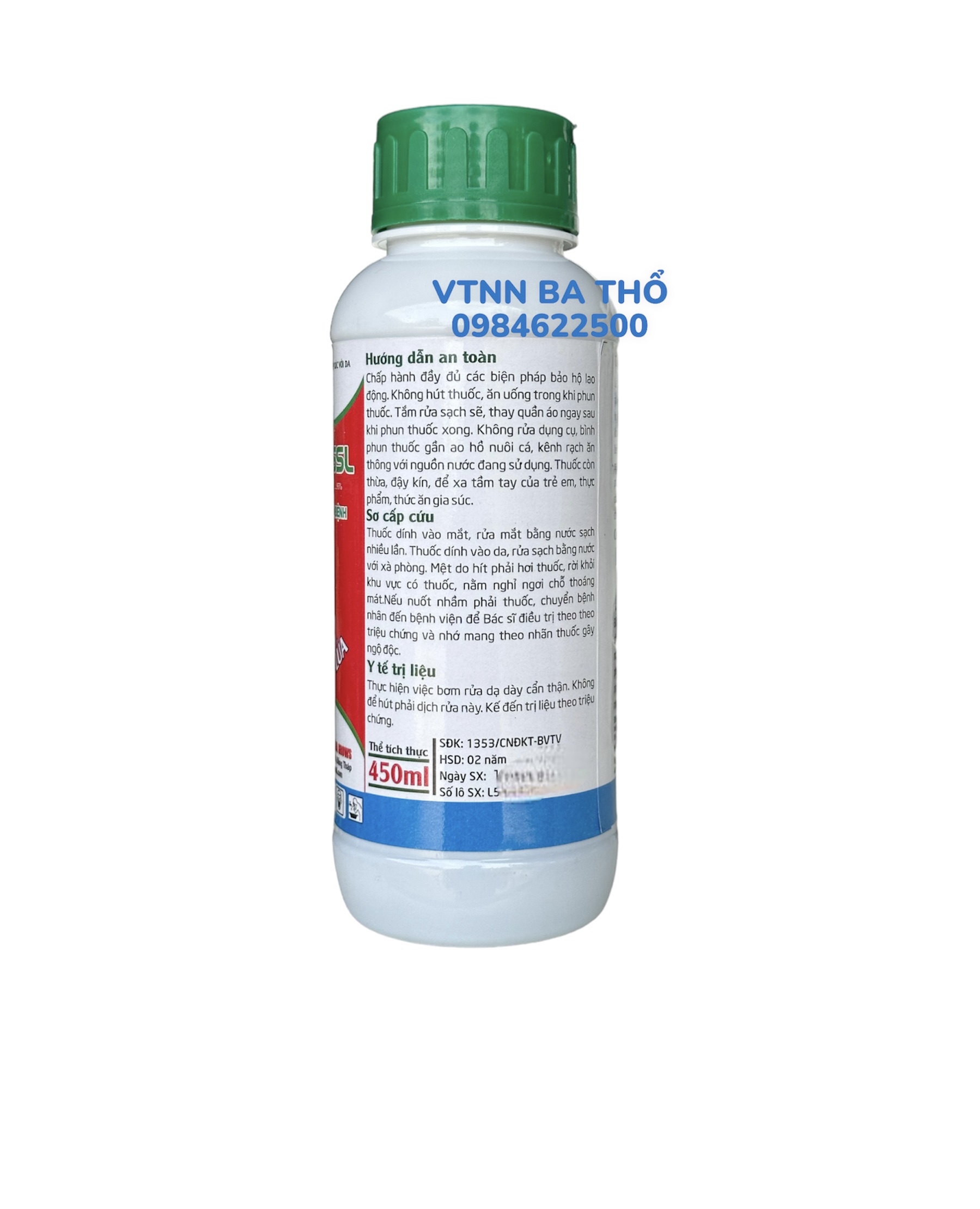 Thuốc Trừ Bệnh Vali 5SL 450ml