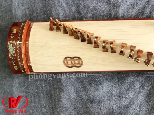 Đàn tranh gỗ hương 17 dây khảm trai
