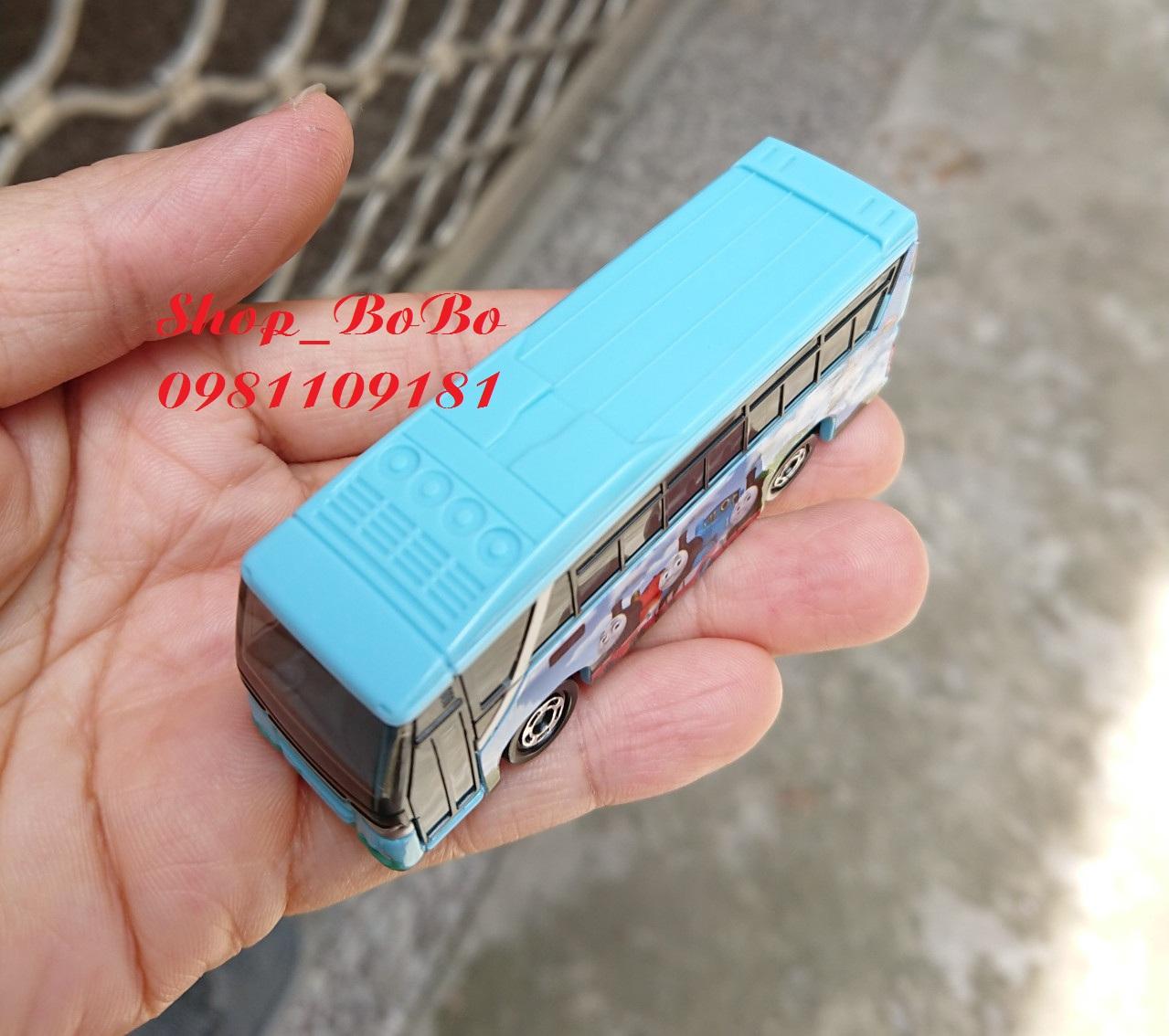 Xe mô hình Tomica - Xe Bus Thomas màu xanh nhạt