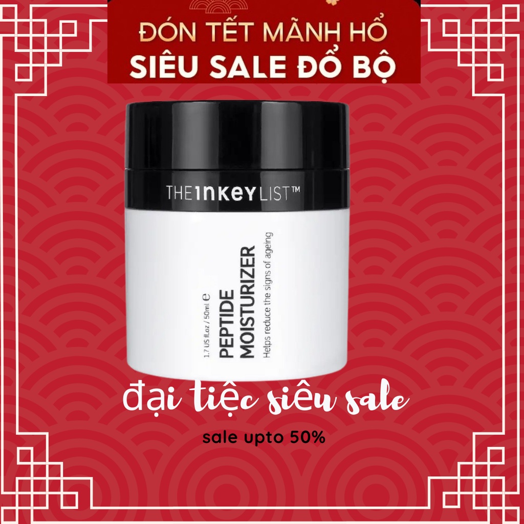 Kem dưỡng ẩm The INKEY LIST Peptide Moisturizer 50ml