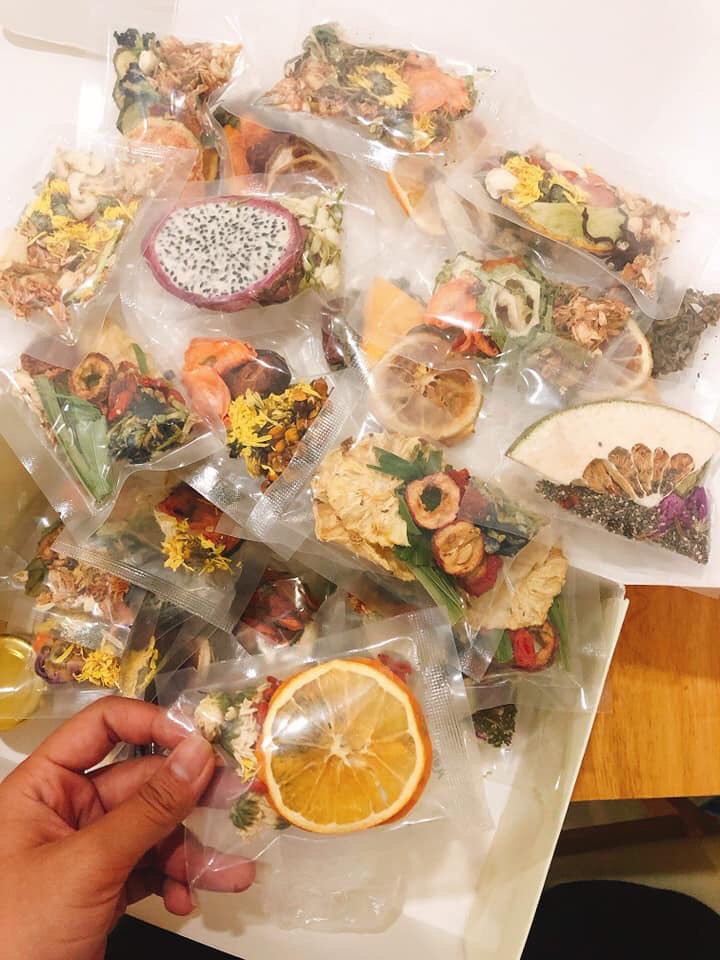 Set 30 gói trái cây sấy Detox - Không Bình Không Vỏ Hộp