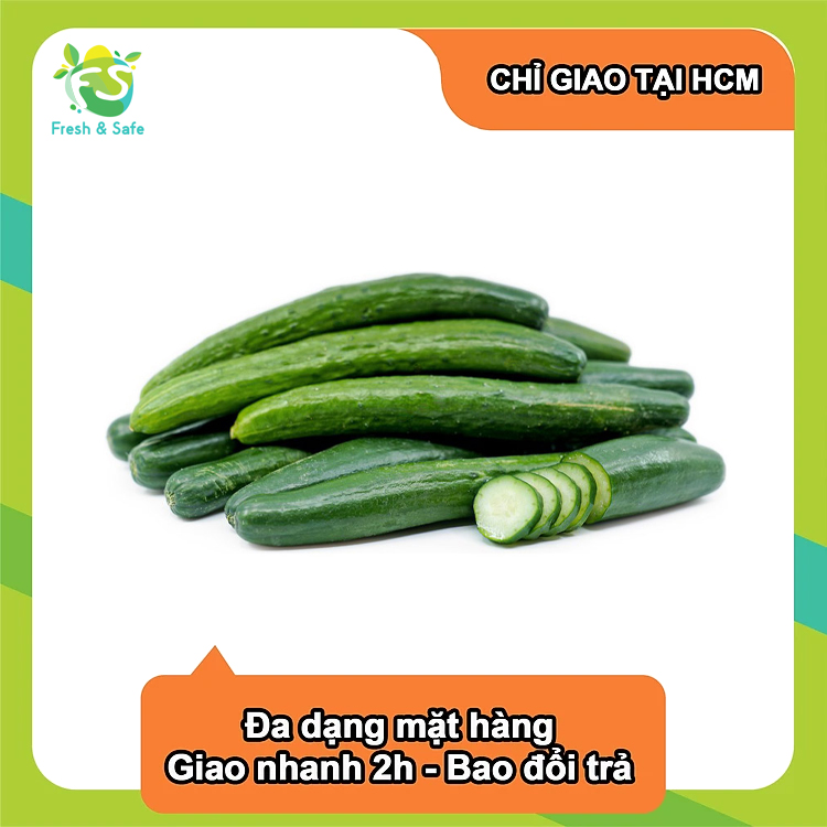 [Chỉ Giao HCM] Dưa Leo Nhật - 500g